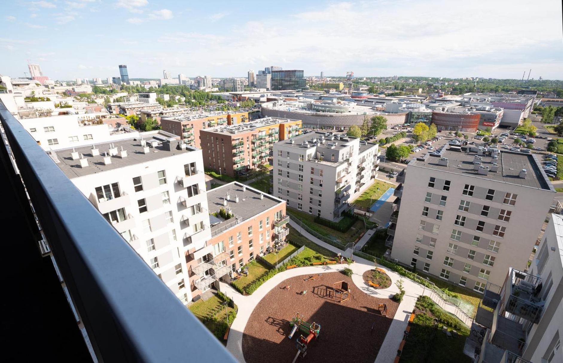 Kobiela Apartments Debowe Tarasy Katowice Kültér fotó